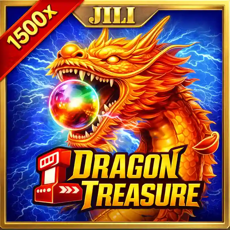 Dragon Treasure slot game luxury interface